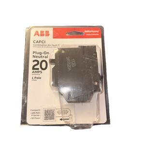 ABB Reliahome 20A Plug-On Neutral CAFCI Circuit Breaker THQL1120PAF2A